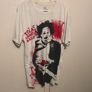 White Graphic Men Shirt